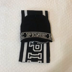 Victoria’s Secret PINK Winter Hat and Scarf Set